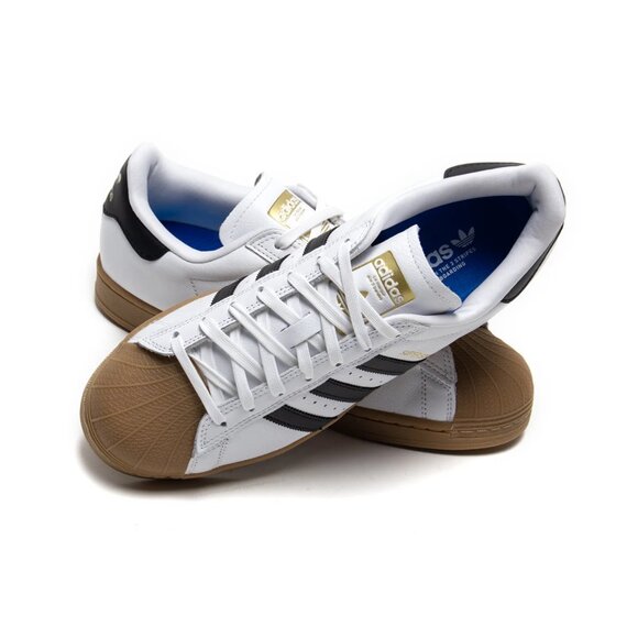 Adidas Superstar ADV Footwear White Gum Mens Shoes IE0669 NEW Sz 7 / WMNS Sz 8 main image 6